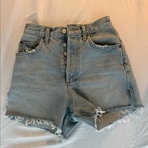 Agolde denim shorts